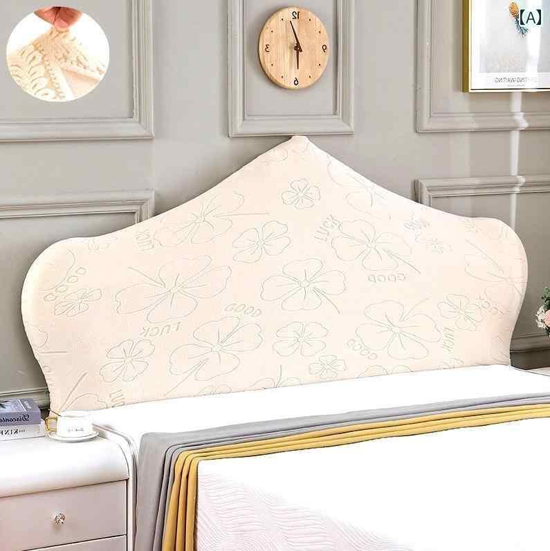 ベッド　カバー　 2025 ユニバーサル ヨーロピアン ベッド サイド カバー 保護 アーク 凸 布 特殊 形状 木製 背もたれ クッション ソフト パック 高級