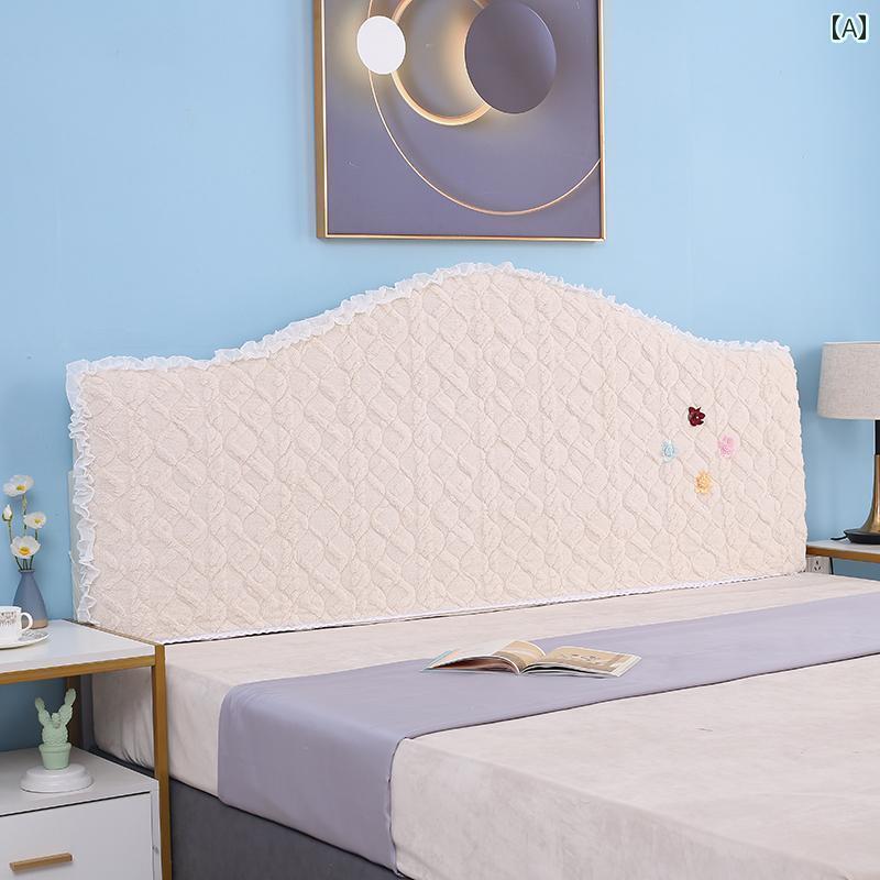 ベッド　カバー　 年 ベッド サイド カバー円 弧型 古風 特殊 形状 凹凸 不規則 厚手 ソフト バッグ フ..