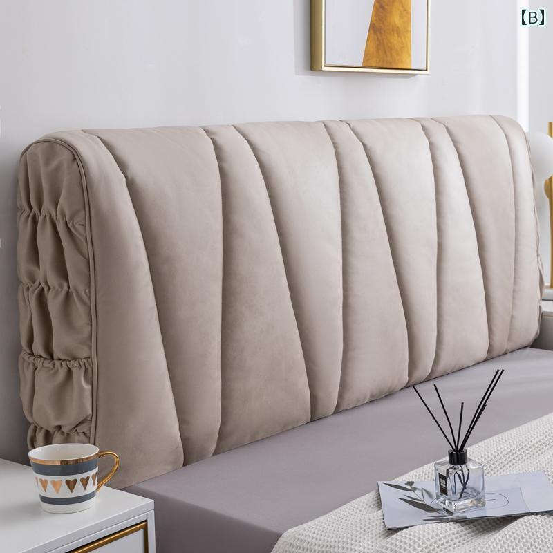 ベッド　カバー　 ベッド ヘッド カバー 2025新 技術 布 オールインクルーシブ ユニバーサル 厚手 高級..