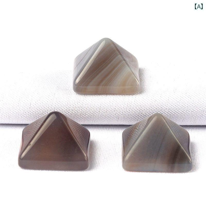 飾り　　歴史 1736 水晶 半 貴 石 ピラミッド リング フェイスと アメリカ ジュエリー カラフルな