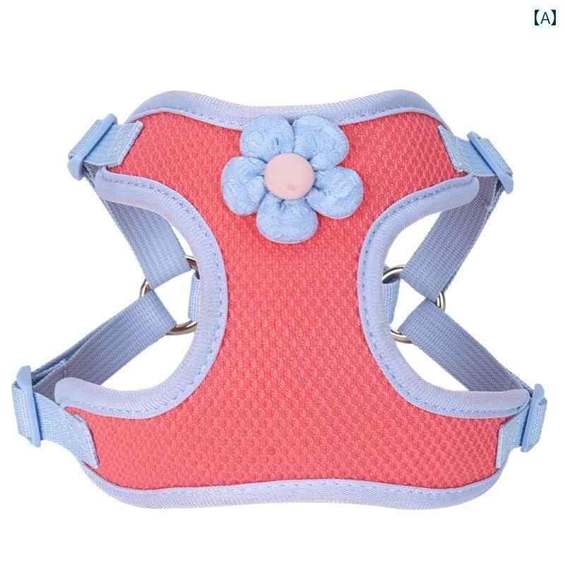 ハーネス　犬用　リード 犬用 牽引 ロープ 夏用 ベスト ペット ハーネス リード 小型 犬 中型 コーギー..
