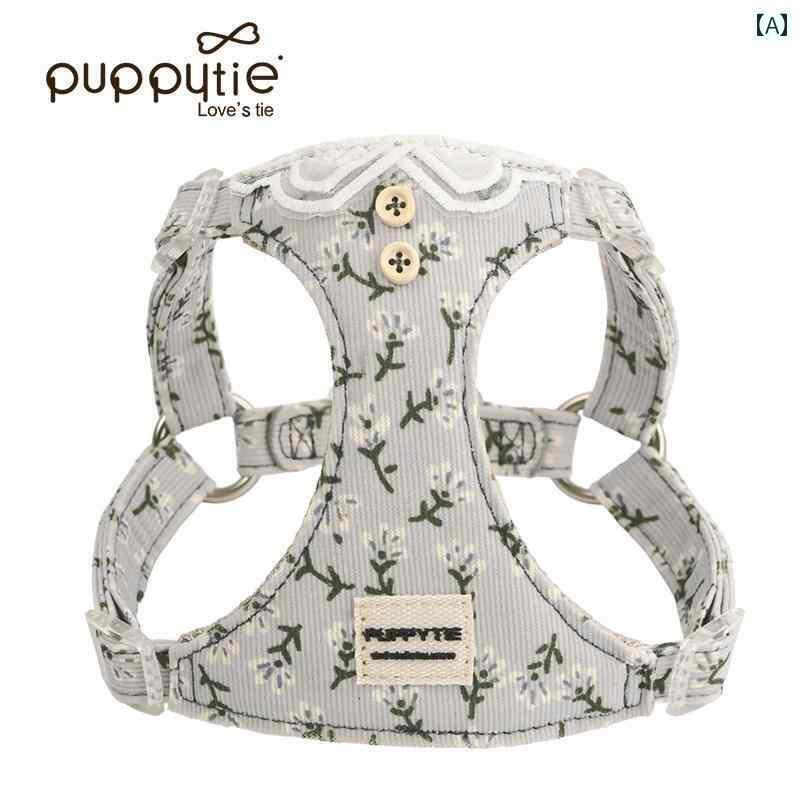 ハーネス 犬用 リード 犬用 牽引 ロープ ベスト ウォーキング 調整 小型 チェストハーネス テディ コーギー用 ペット 用品