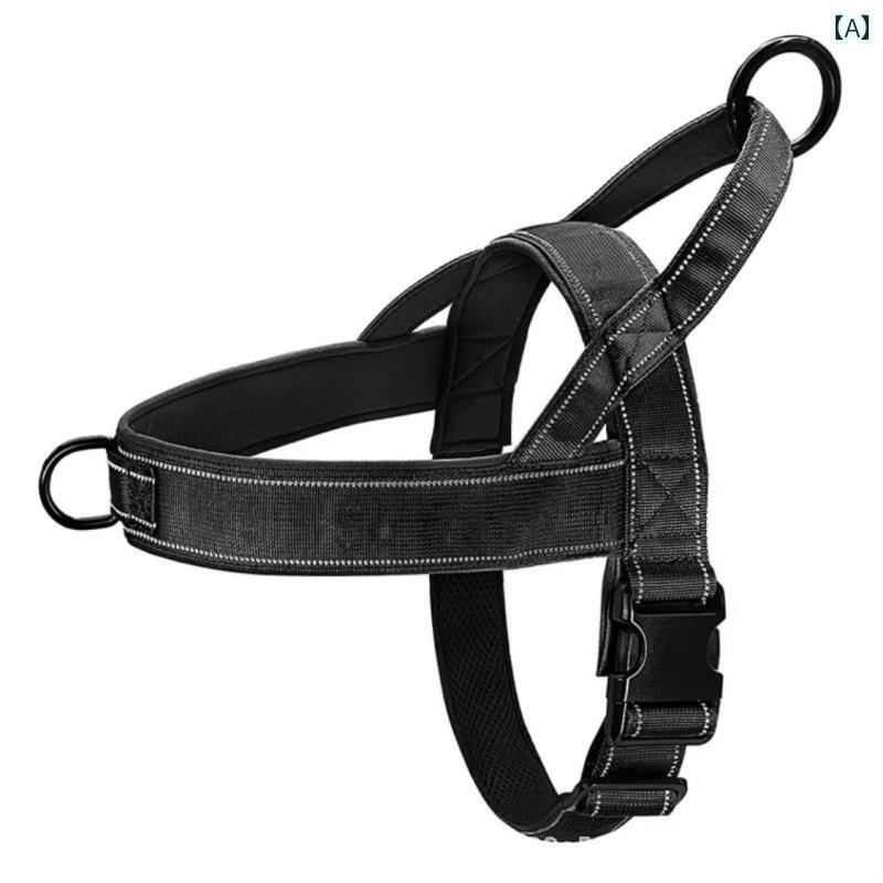 わんちゃん　ハーネス　かわいい 中型 犬 大型 犬用 ハーネス ラブラドール 牽引用 ヘビー チェーン ウ..