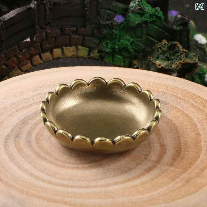 アンティーク　雑貨　DIY チャイナ 風 アンティーク 古風 蓮の 座の 豊穣の 角 真鍮 装飾品 ティー ペ..