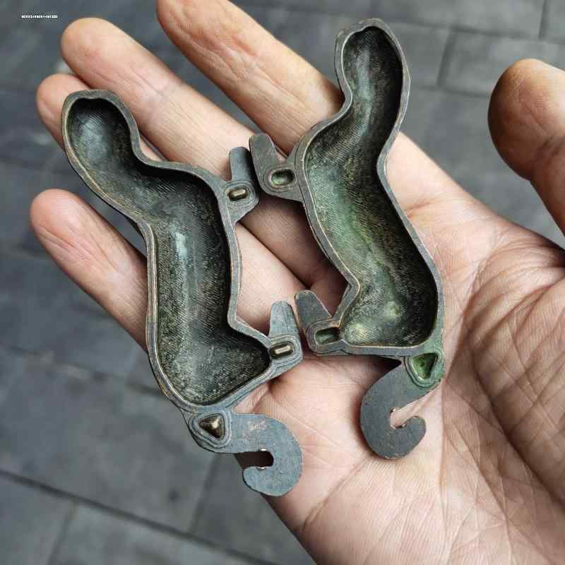 アンティーク　雑貨　飾り 骨董 品 雑貨 ヴィンテージ アンティーク フェイク ブロンズ 装飾品 虎の 護..