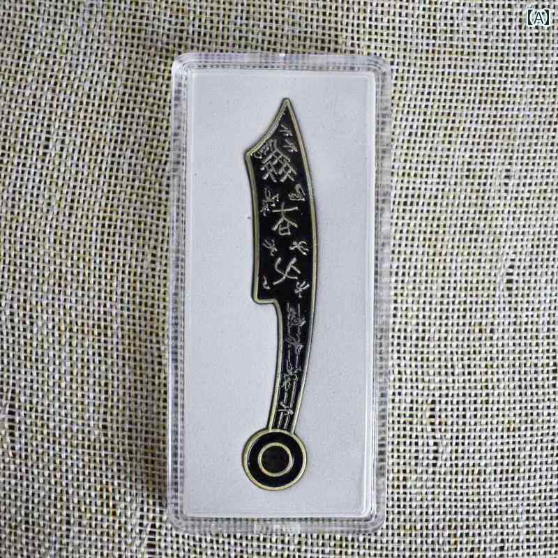 アンティーク　雑貨　飾り 秦以前の 青 銅貨 アンティークコイン レトロ 戦国 時代の 刀 銭 貨幣 歴史 ..