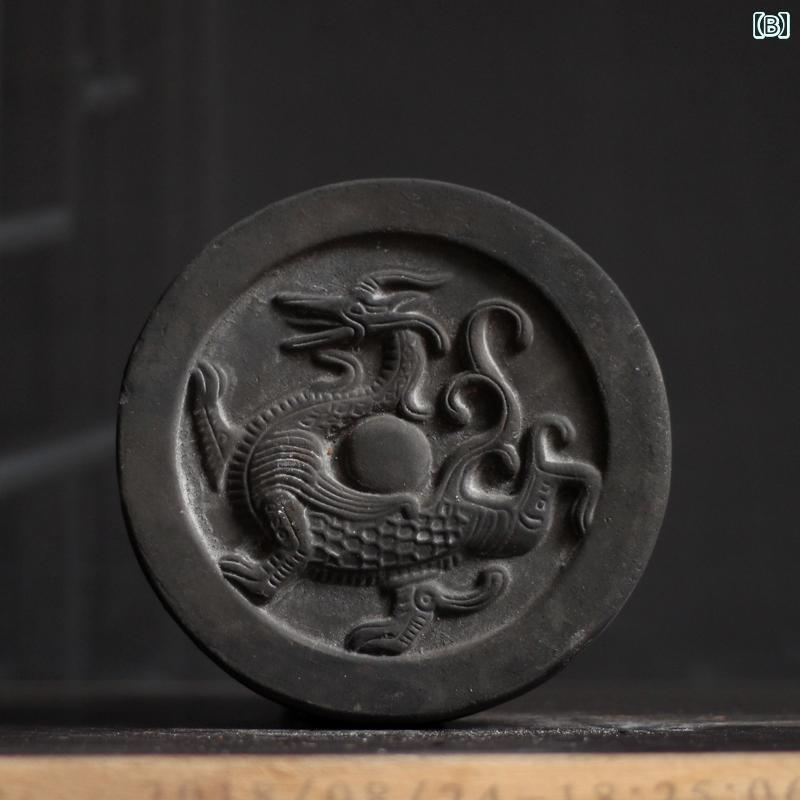 アンティーク　雑貨　飾り レトロ 漢代 瓦 拓本 制作 材料 秦 レンガ 装飾 アンティークコレクション ..