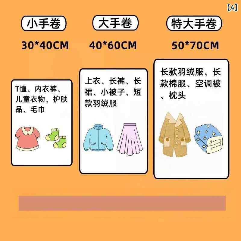収納袋 衣類用 レディース メンズ 子供 立体型 圧縮袋 真空タイプ 掃除機不要 手巻きタイプ 旅行用 出張用 便利グッズ 整理整頓 衣類収納 鞄収納 コンパクト収納 持ち運び キャリーケース用 スーツケース用 収納バッグ 衣類整理 衣類ケース 圧縮バッ