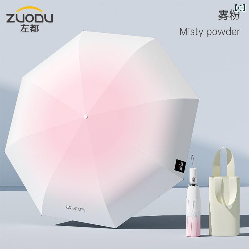 パラソル　日傘　傘 Zuodu 晴 雨 兼用全自動 傘 女性用 サンシェード 日焼け防止 U...