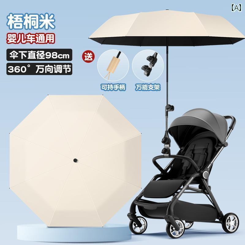 パラソル　日傘　傘 ベビー カー用 パラソル ベビー用 特殊 プッシュ 三輪車 アーティファクト 子供用 ..