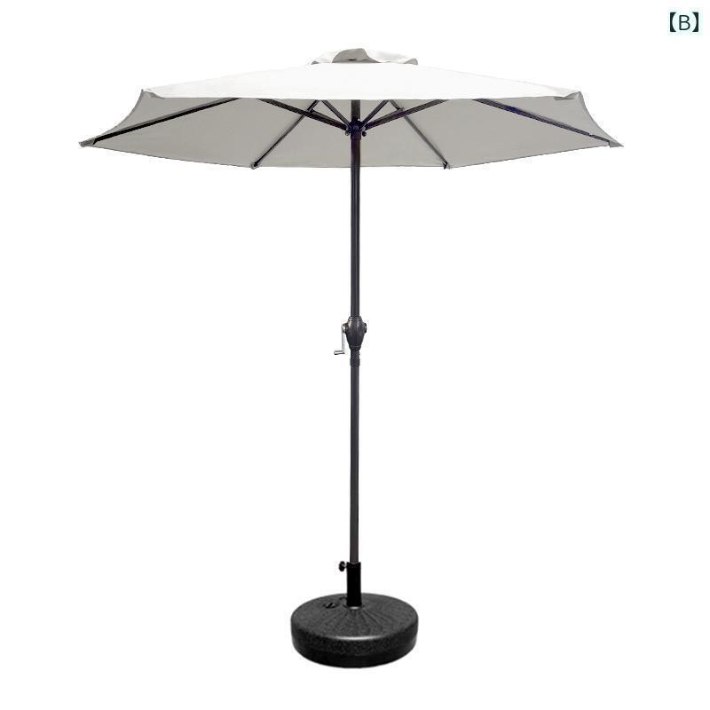 パラソル 日傘 傘 屋外 パラソル ホームステイ 中庭用 日傘 屋台の 傘 伸縮 式 折りたたみ フェイク 木製 センター 柱