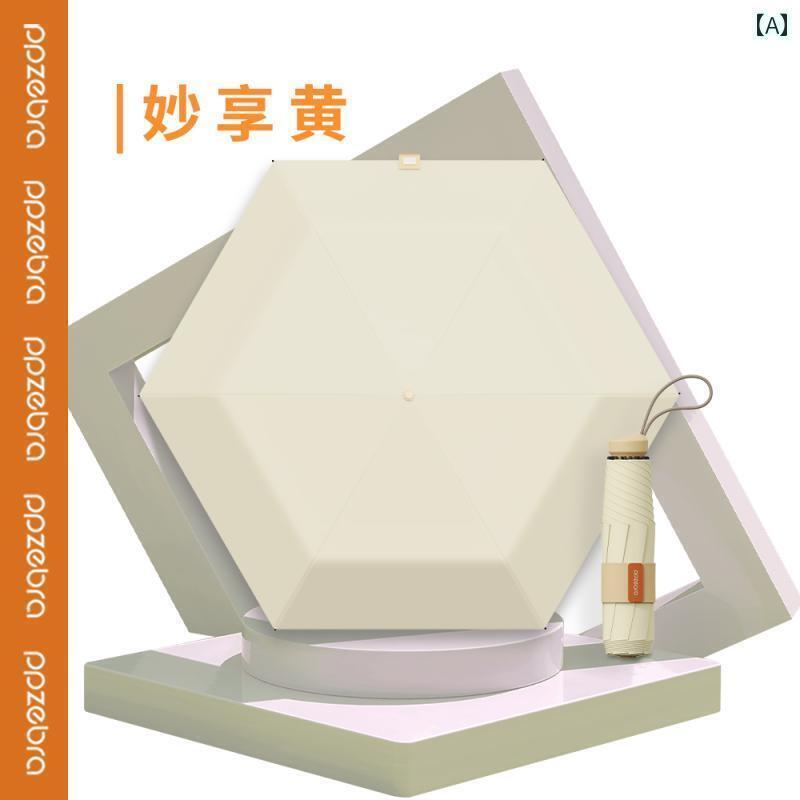 パラソル 日傘 傘 メモリ フリー 折りたたみ 式 折りたたみやすい パッチ 傘 日焼け防止 日傘 ミニ コンパクト カプセル 紫外線 防止 持ち 運び 可能