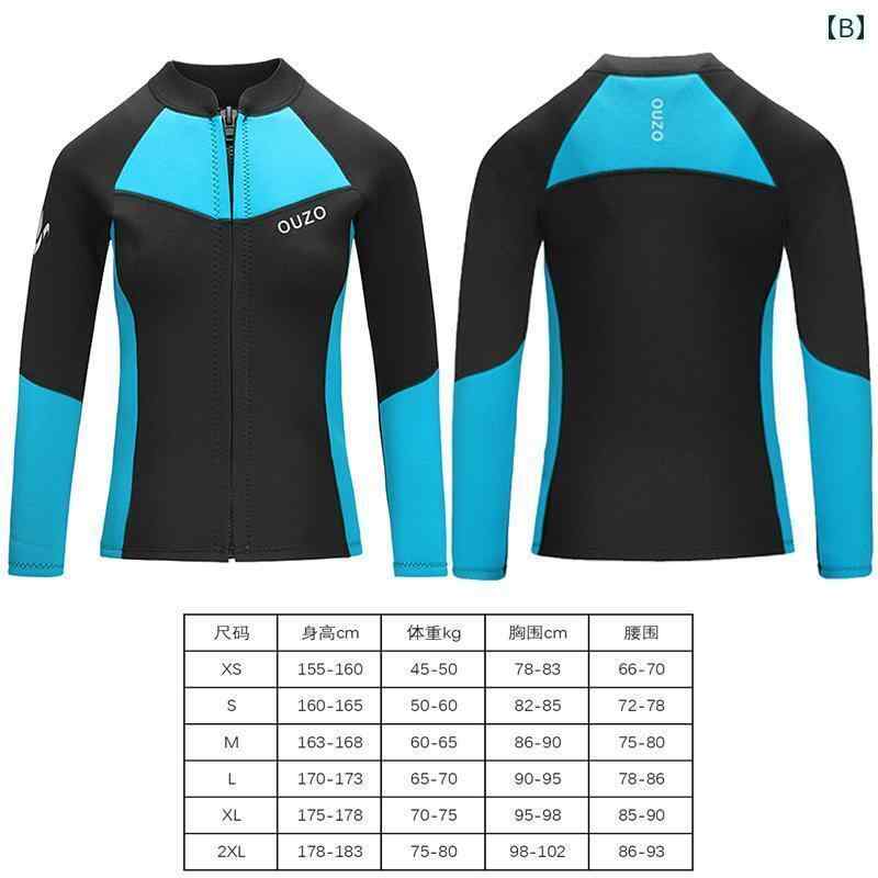 マリンスポーツ スーツ　水着 15 / 2 3 MM 暖かい ダイビング スーツ レディース トップ スプリット ウ..