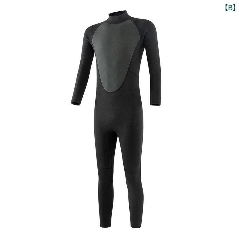 マリンスポーツ スーツ　水着 ダイビング スーツ メンズ 3 mm ワンピース 暖かい 防寒 日焼け防止 傷 ..