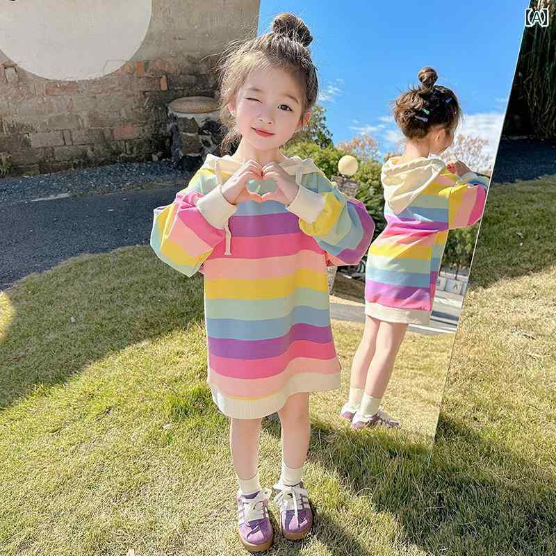 子供服　カジュアル　かわいい Annakids 韓国 子供服 女の子 ドレス 春秋 2025 ボア セーター プリンセス スカート