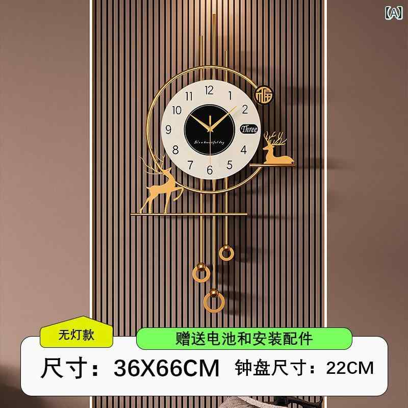 壁掛け 時計 おしゃれ パーペチュアルカレンダー 壁掛け 時計 リビング ルーム グリル 装飾 ライト 高..