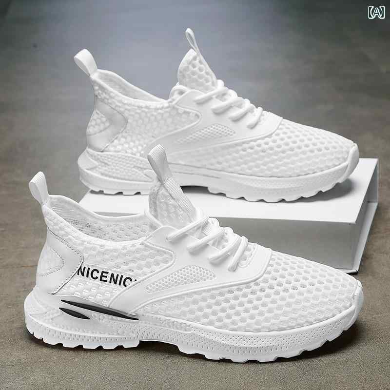 メンズ サンダル スリッパ アンタ ハイドロゲン ラン 共同 サンダル メンズ 夏用 メッシュ 通気性 アウトドア スポーツ ウェーディング ビーチ ホール シューズ