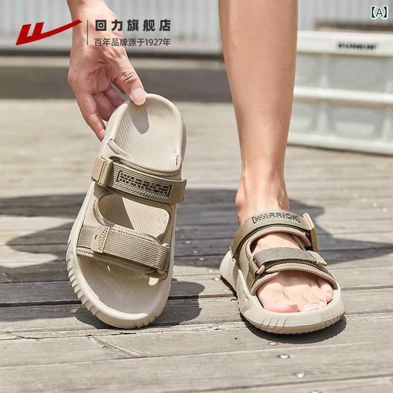 サンダル 男性用 カジュアル 男性用 ウォリアー サンダル 夏用 アウトドアウェア 2025年 ビーチ シューズ ソフト ボトム ドライビング スポーツ