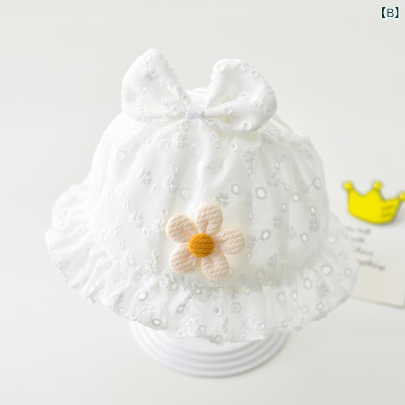 赤ちゃん　帽子　ベビー ベビー 帽子 夏 薄手 女の 赤ちゃん 泉 門 保護 小さい 月齢 ハロゲン ドア 綿..