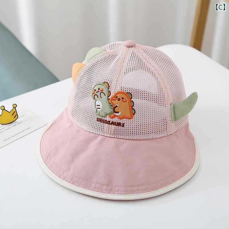赤ちゃん　帽子　ベビー 子供用 帽子 夏用 薄型 通気性 メッシュキャップ 男の子 ...