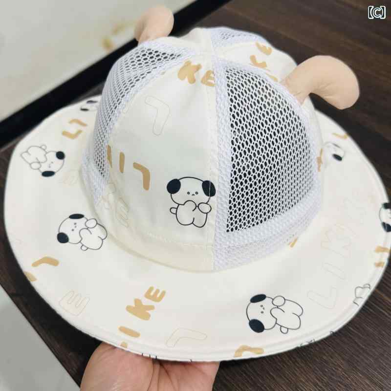 赤ちゃん　帽子　ベビー ベビー 帽子 夏用 サンハット つばの 大きい 男の子用 子...