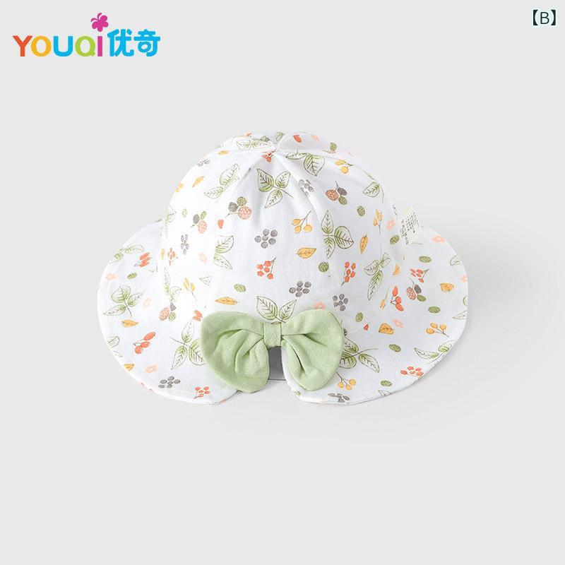 赤ちゃん　帽子　ベビー Youqi 0 ～ 2歳 ベビー 帽子 夏用 サンハット 新生児用 胎...