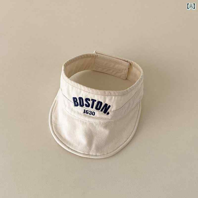 赤ちゃん用 帽子 かわいい ベビー サンハット 夏用 薄型 トップハット 刺繍入り 番号 1630 ハット 6 ～ 12ヶ月