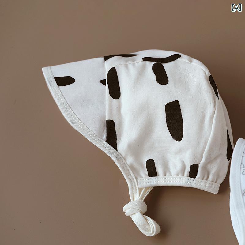 赤ちゃん用　帽子　かわいい Yingzi ベビー 帽子 生後 1ヶ月の 赤ちゃん用 春夏用 日よけ 軽量 通気性 ..