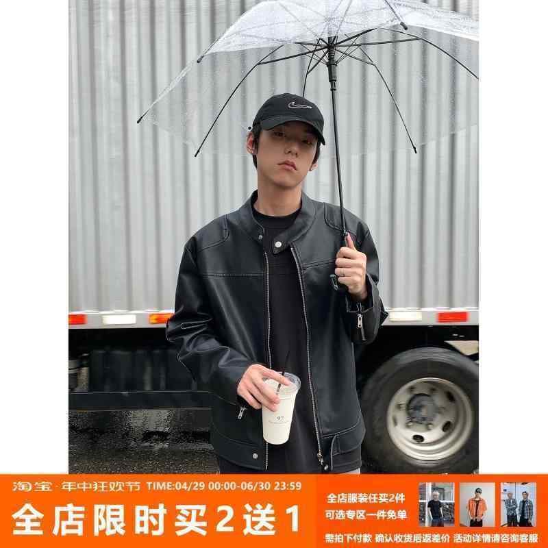 レザー　ジャケット　おしゃれ Faxims Store アメリカン ショート バイク レザージャケット メンズ ゆ..