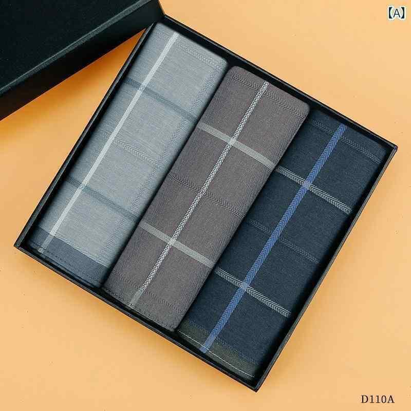 ハンカチ　ハンドタオル 夏に 持ち歩く 男性用 綿 ハンカチ 汗 拭き用の 薄手の 昔ながらの 小さい 四角い タオル 目上の 方への 贈り物と してご 年配の ハンカチなど