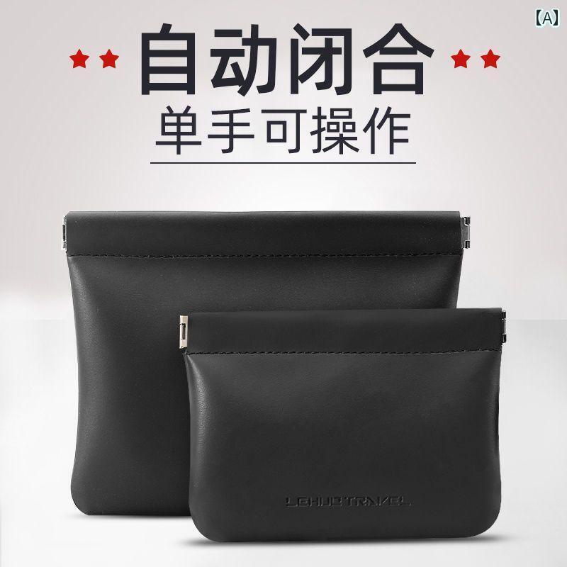 ポーチ　アクセサリー　収納 シュラプネル 自動 閉鎖 タイト デジタル 収納 バッグ USB ディスク ボックス用 小型 メイクアップ キャリーオン