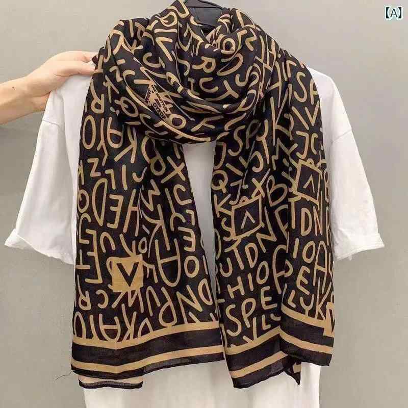 スカーフ おしゃれ レディース 2025 春夏 コットン＆ リネン スカーフ レディース ロング ショール 万能 薄手 シルクスカーフ 学生用 美 白 日焼け防止