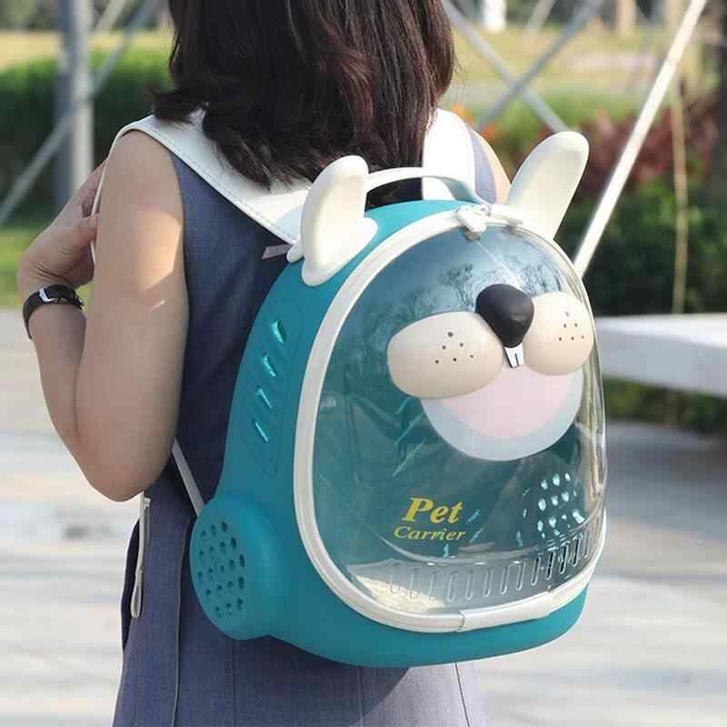 ペットバッグ 猫用 犬用 リュック バックパック 鞄 かばん 通年用 ペットキャリーバッグ ペット用外出バッグ ペットハウス 猫用品 犬用品 移動用 宇宙船型 キャリーリュック 軽量 通気性 飛び出し防止 丈夫 安定感 かわいい デザイン 持ち運び便利