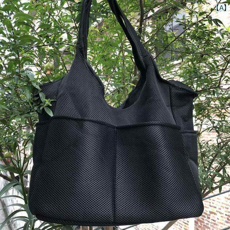 犬用　トートバッグ　バッグ ペット 用品 ファッション 通気性 メッシュバッグ バッグ ポータブル 犬用..