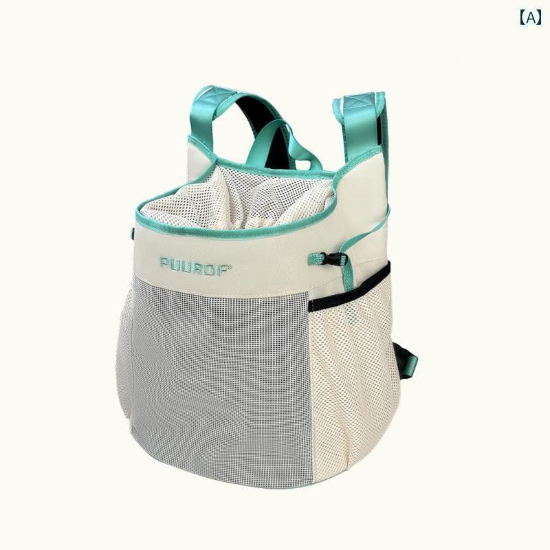 犬用　トートバッグ　バッグ チェスト バック パック 猫用 バッグ ポータブル 春夏 通気性 ビション 小..
