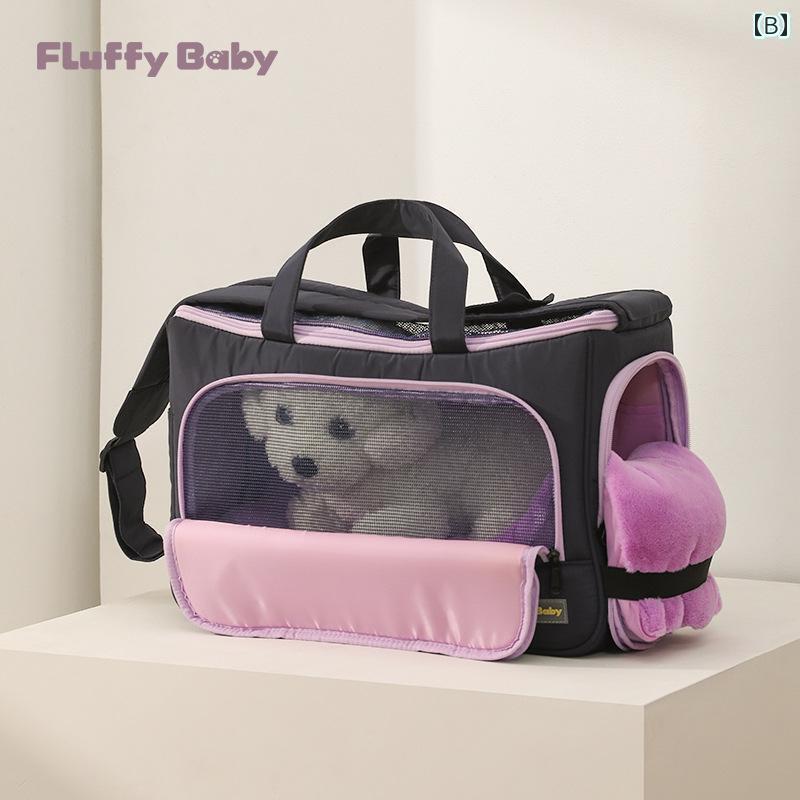 犬用　トートバッグ　バッグ ペット 旅行 バッグ 犬用 お出かけ 便利 ハンドバッグ 斜め 掛け バック ..