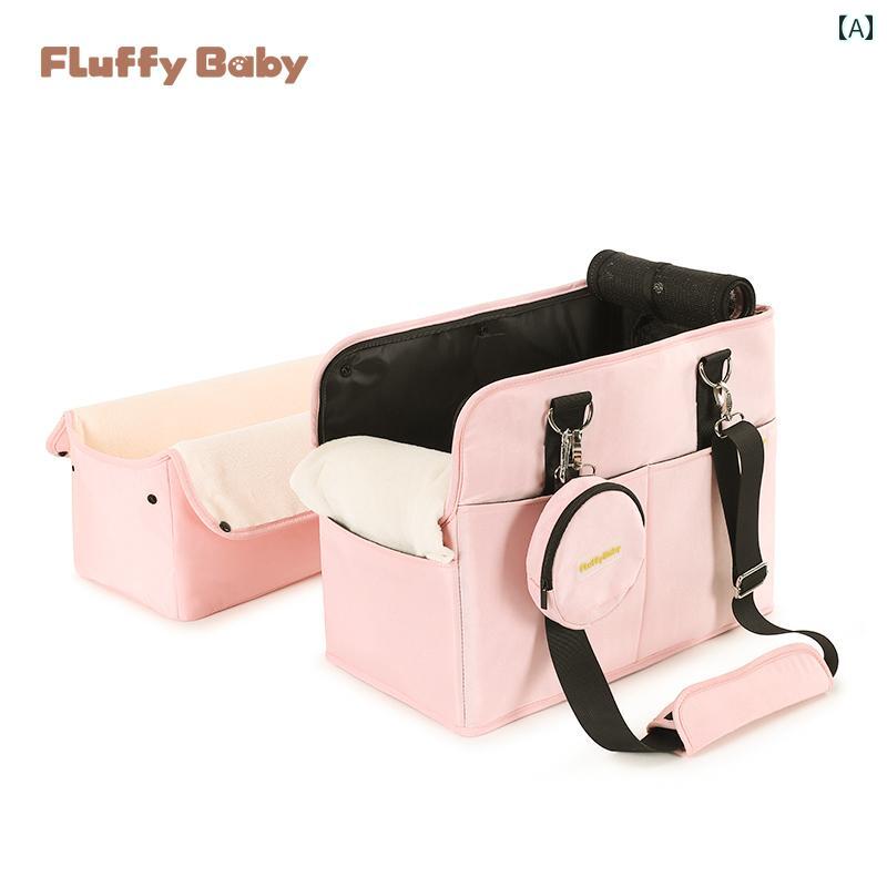 犬用　トートバッグ　バッグ FluffyBaby 犬用 旅行 バッグ マルチーズ 小型 犬 韓国 ペット 車 ポータ..