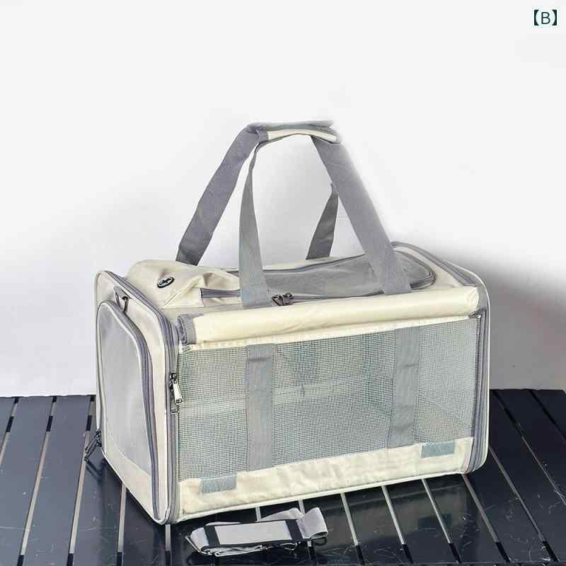 犬用　トートバッグ　バッグ 猫 バッグ 春夏 お出かけ ポータブル 大型 殺菌 携帯用 ペット 2匹 キャリ..