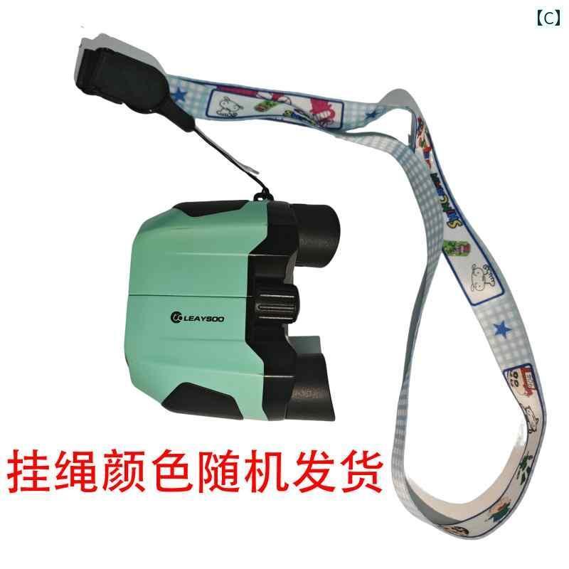 望遠鏡 双眼鏡 Leilong Sochi 10 X 22 ブルー 子供用 ミニ 小型 ポータブル HD高 倍率 リバース ポール 双眼鏡