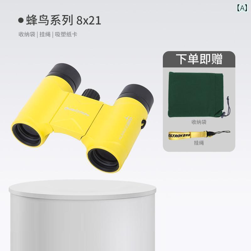 望遠鏡 双眼鏡 セレストロン コンサート 双眼鏡高 倍率 HD 屋外 大人用 ナイトビジョン ポータブル ハミング バード S 87116