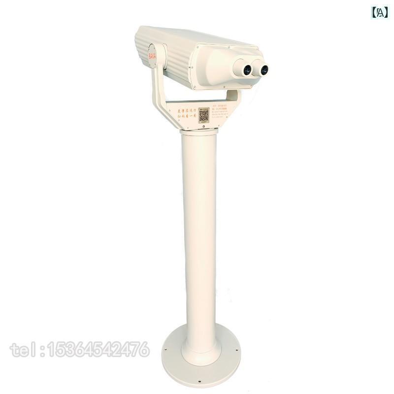 望遠鏡 双眼鏡 セルフ サービス スキャン コード 景勝 地 共有 望遠 鏡 屋外 防水高 倍率 HD長 距離 防..