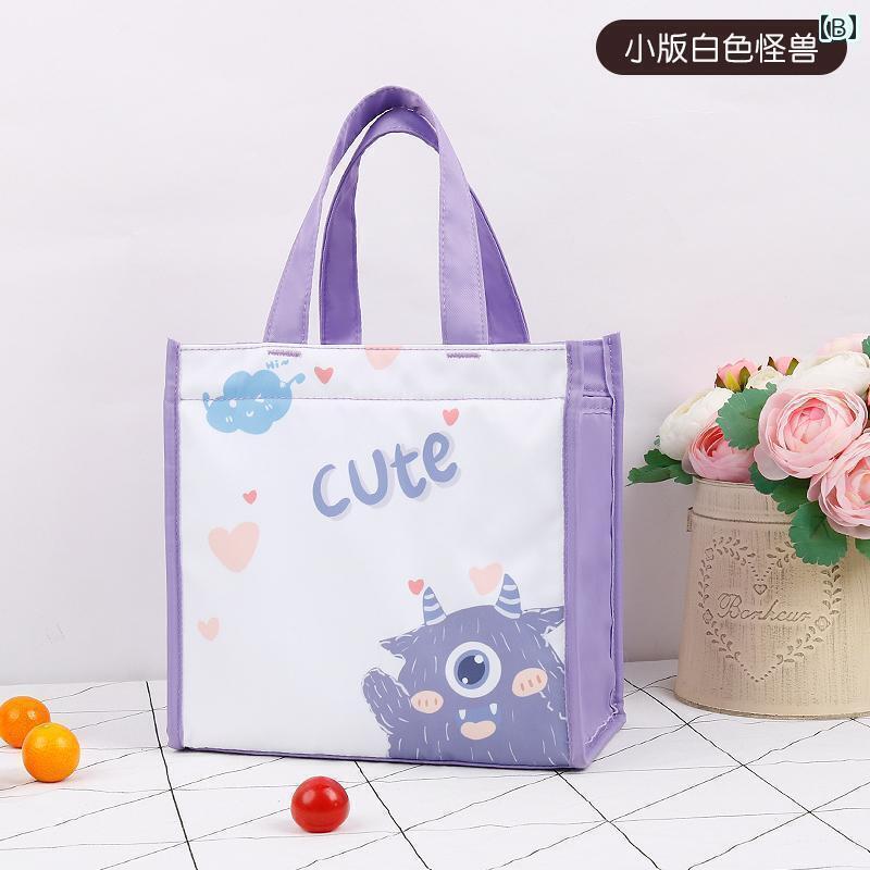 かわいい トートバッグ ハンドバッグ 小学生や サラリーマン向け ランチ ボックス バッグ 大容量 防水 ..