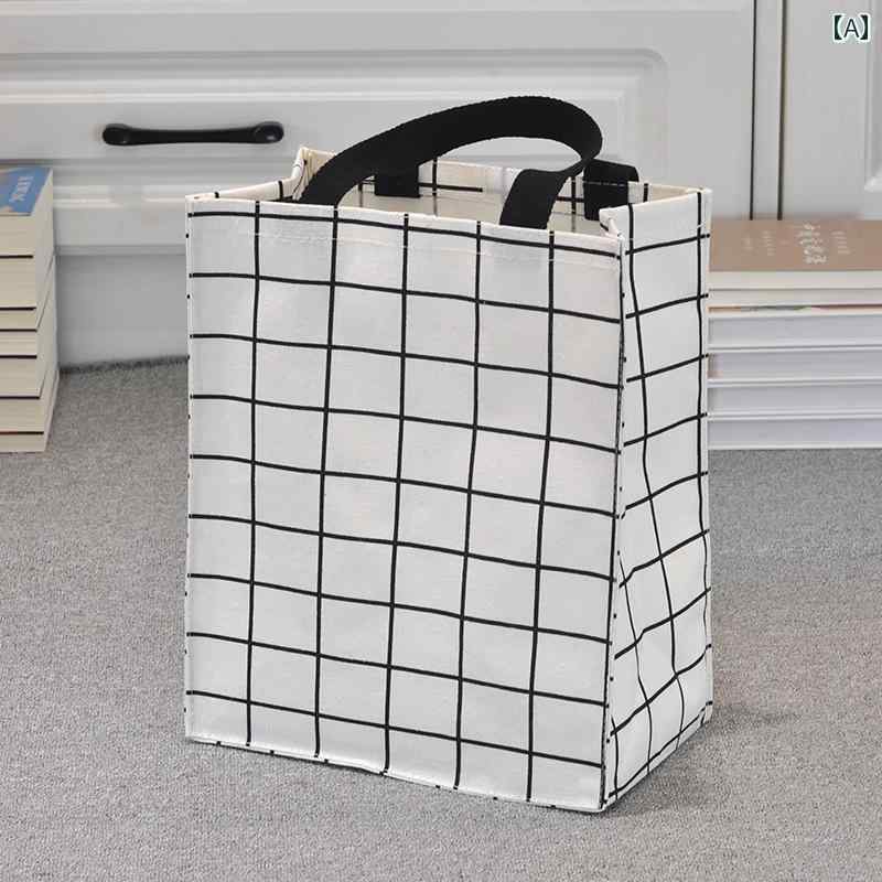 Shopping Bags, Ecology Bags - かわいい トートバッグ ハンドバッグ 手持ち キャンバス バッグ 環境に 優しい ハンドバッグ 綿 リネンの 防水 ショッピング ランチ ボックス 学生 チュートリアルブック
