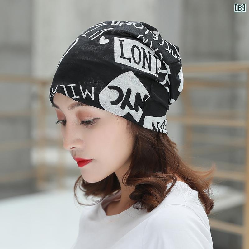 ターバン キャップ マタニティ 産後 帽子 包 頭 二 重 目的 夏用 チュール 冷感 通気性 ヘッド スカー..