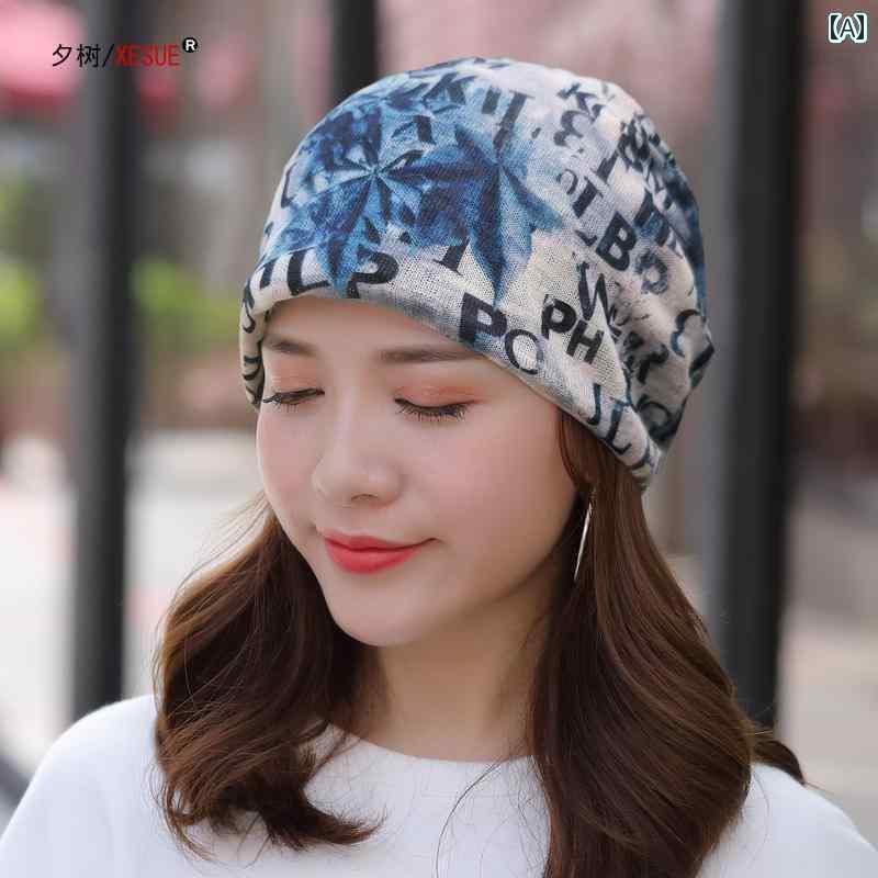 ヘアキャップ キャップ Xishu 帽子 レディース 春夏 薄手 カジュアル プルオーバー ハット 通気性 ハゲ..