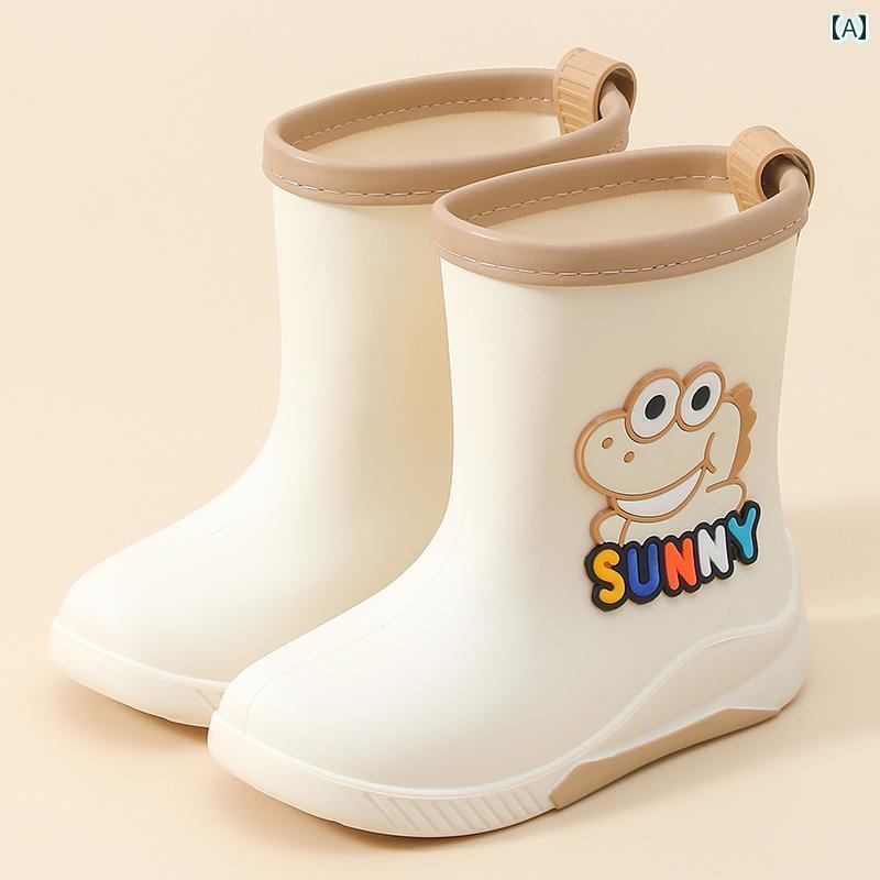子供用 長靴 ドイツ製 レインブーツ 子供用 女の子 スタイル 男の子 学校用 ウォーター シューズ 幼稚園 防水 滑り止め(4)