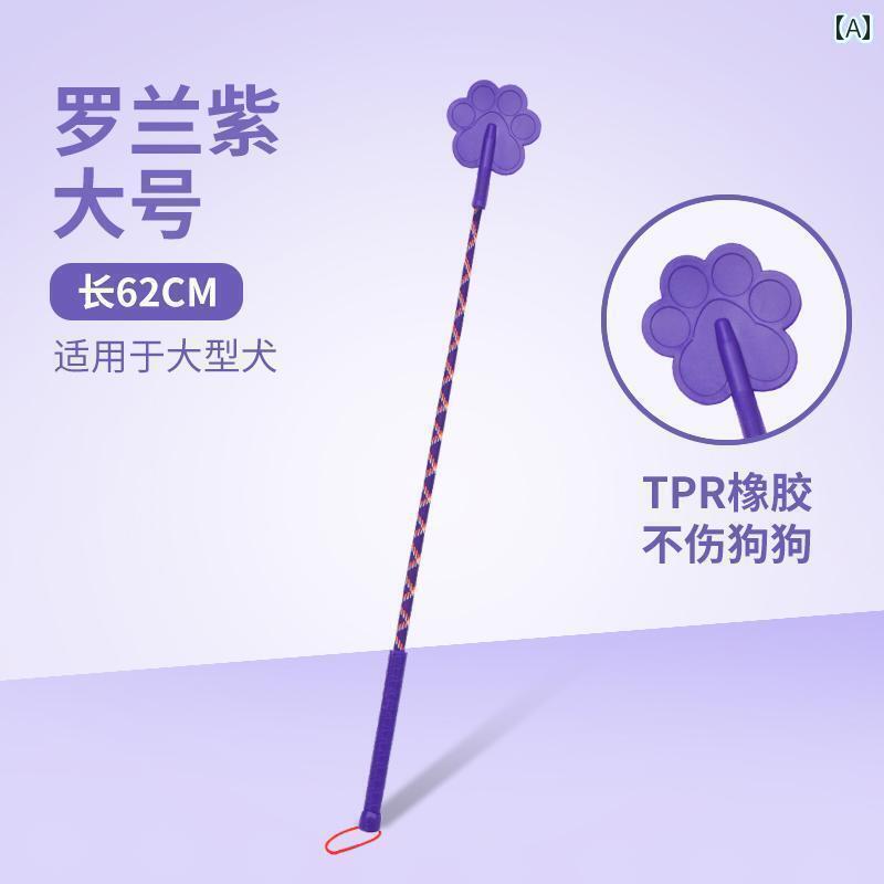 ワンちゃん　ペットグッズ 犬 叩き 棒 ペット 愛犬 トレーニング 用品 鞭 スティック 教育 トレーニングは 犬を 傷つけません