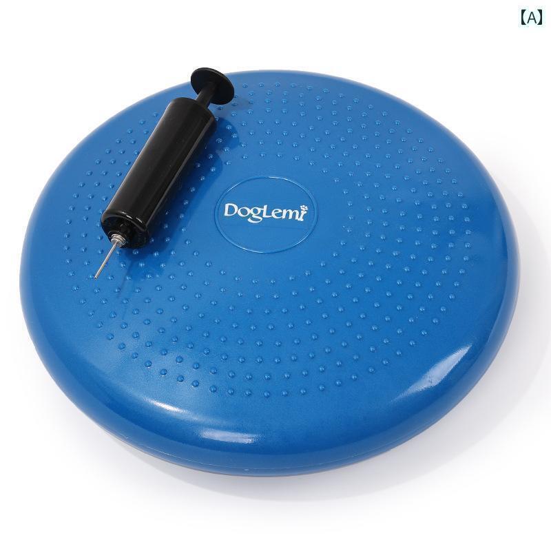 ワンちゃん　ペットグッズ ペット 犬 バランス トレーニング パッド 四 肢 リハビリ 運動 補助 マッサージ プレート ビション フレンチブルドッグ コーギー ボーダーコリー