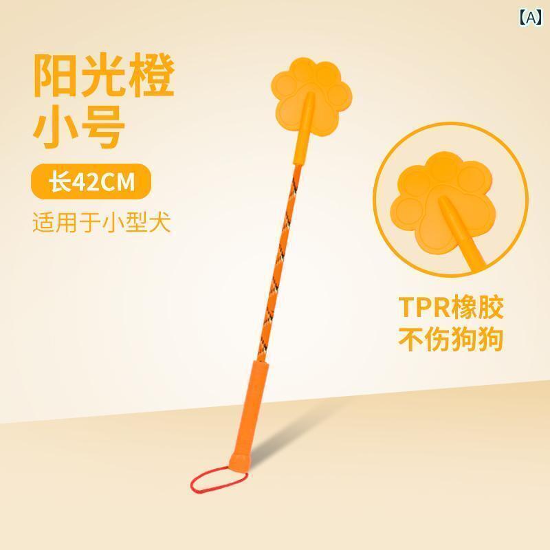 ワンちゃん　ペットグッズ 犬 叩き 棒 ペット 愛犬 トレーニング 用品 鞭 スティック 教育 トレーニングは 犬を 傷つけません
