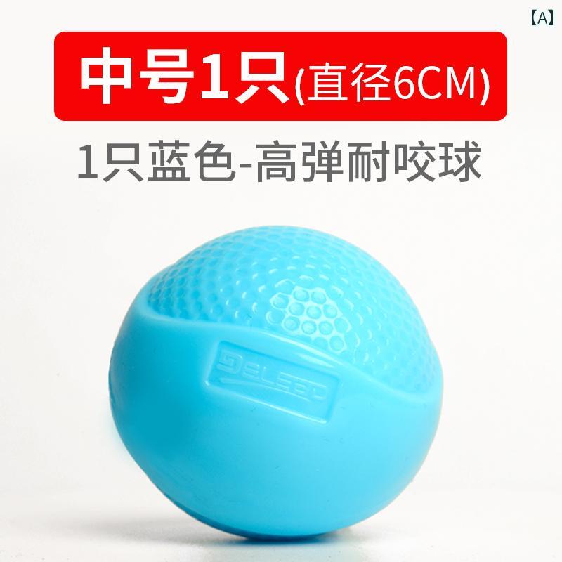 ワンちゃん　ペットグッズ 光る 犬の おもちゃ ボール 噛みつき 防止 子犬用 固形 大型 犬 馬 歯が 生える高 弾性 ペット トレーニング 用品